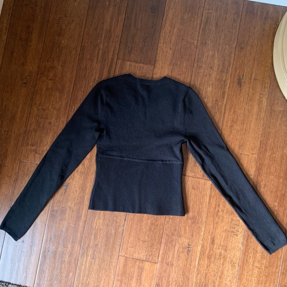 Babaton Sculpt Knit Empire Longsleeve - Picture 7 of 7